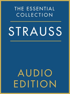 cover image of The Essential Collection: Strauss Gold